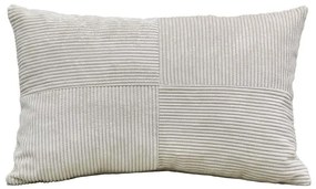 Μαξιλάρι Διακοσμητικό (Με Γέμιση) Parallel 374-225-508 Beige 30X50 Ύφασμα