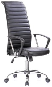 Office Chair SP-6351-6 Black PU Leather 57*60.5*117-127 cm