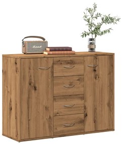 Ντουλάπι Αρτισιανή Δρυς 88x30x64 εκ. από Επεξεργ. Ξύλο