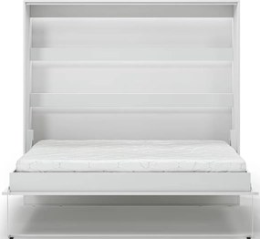 Κρεβάτι Τοίχου Zylo I LED-Λευκό-160 x 200