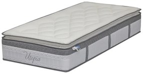Στρώμα Utopia pakoworld pocket spring με ανώστρωμα 30-32cm 90x190εκ