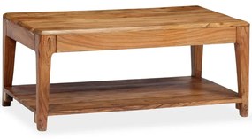 vidaXL Τραπεζάκι Σαλονιού 88 x 50 x 38 εκ. από Μασίφ Ξύλο