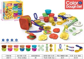Σετ κατασκευών DIY με πλαστελίνη - 2602-2 - 233190