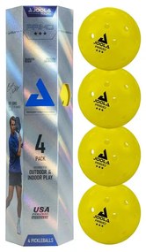 Μπαλάκια Pickleball Εξωτερικού Χώρου Joola Primo 4pcs 18570