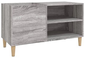 vidaXL Δισκοθήκη Γκρι Sonoma 84,5 x 38 x 48 εκ. από Επεξεργασμένο Ξύλο