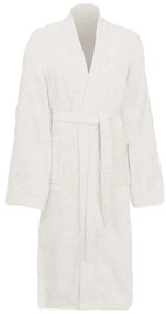 vidaXL Μπουρνούζι KINN Λευκό M Βαμβάκι