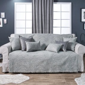 Ριχτάρι Oregon 04 Grey Teoran Three-Seater 180x300cm Ακρυλικό-Πολυέστερ