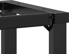 vidaXL Πόδια Τραπεζαρίας σε Σχήμα «Ο» 60x50x73 εκ. Ατσάλι