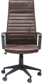 Καρέκλα Γραφείου Labora High Ύφασμα Καφέ 56x58x127.5εκ - Καφέ