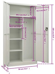 ΦΟΡΙΑΜΟΣ ΑΝΟΙΧΤΟ ΓΚΡΙ 90 X 40 X 180 ΕΚ. ΑΤΣΑΛΙΝΟΣ 335971