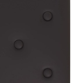 vidaXL Πάνελ Τοίχου 12 τεμ. Μαύρα 60 x 30 εκ. 2,16 μ² Συνθετικό Δέρμα