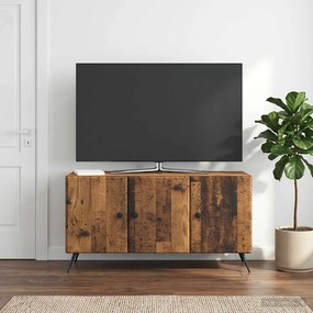VidaXL Ντουλάπι TV Παλαιωμένο ξύλο 99 x 34,5 x 50 εκ.