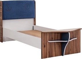 Stewehome Μοντέρνο Μονό Κρεβάτι Παιδιού MDF &amp;amp; Μελαμίνης 90x190 cm