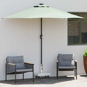 vidaXL Βάση ομπρέλας Γκρι 45 x 25 x 45 εκ. Γρανίτης, Ατσάλι