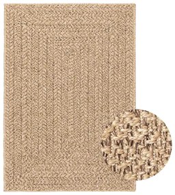 vidaXL Χαλί ZIZUR Όψη Γιούτας Εσωτ. & Εξωτ. Χώρου 160 x 230 εκ.