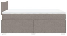 ΚΡΕΒΑΤΙ BOXSPRING ΜΕ ΣΤΡΩΜΑ TAUPE 120X200 ΕΚ. ΥΦΑΣΜΑΤΙΝΟ 3287032