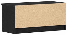 vidaXL Ντουλάπι TV Μαύρο 80 x 35 x 36.5 cm Επεξεργασμένο ξύλο