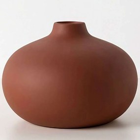 Βάζο 963DNL1277 23x16x23cm Terracotta Aberto Design Ceramic