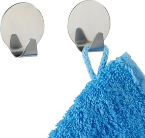 Κρεμαστράκια Αυτοκόλλητα (Σετ 2τμχ) Wenko Round Gloss 4479020100