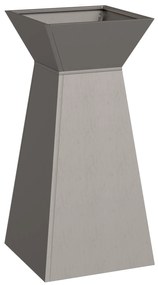 vidaXL Βάση Φυτών Ατσάλι 35 x 35 x 73 εκ. Μεταλλική Γλάστρα Κυβική