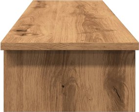 vidaXL Βάση Οθόνης Αρτισιανή Δρυς 100x27x15 εκ. από Επεξ. Ξύλο