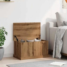 VidaXL Κουτί Αποθήκευσης Αρτισιανή Δρυς 70x40x38 εκ. Επεξ.Ξύλο