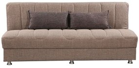 Καναπές - Κρεβάτι Τριθέσιος New Tiger 828-122-127 190x85x83cm Brown