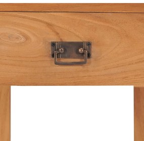 ΚΟΜΟΔΙΝΟ 35 X 35 X 50 ΕΚ. ΑΠΟ ΜΑΣΙΦ ΞΥΛΟ TEAK 287231