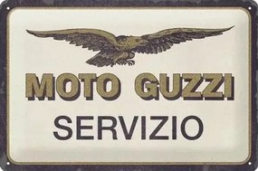 Μεταλλική πινακίδα Moto Guzzi Servizio