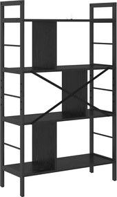 vidaXL Ράφι Βιβλίων 7 επιπέδων 75 x 30 x 123,5 εκ. Επεξεργασμένο Ξύλο