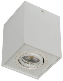 Φωτιστικό Οροφής - Σποτ White 96x96x125mm VK/03005/W VKLed Αλουμίνιο