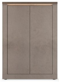 Έπιπλο Τηλεόρασης Ανθρακί Οξειδωμένο 121x43x57