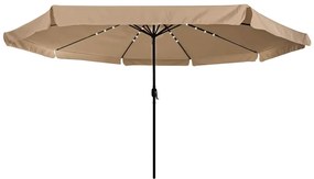 vidaXL Ομπρέλα Κήπου Ταουπέ 395 x 395 x 245 εκ. Πολυεστέρας, Χάλυβας