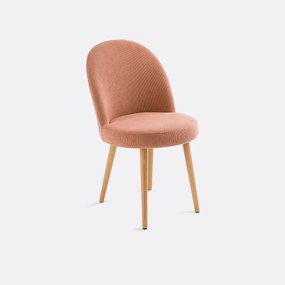 Καρέκλα από κοτλέ βελούδο, Ines