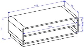 Τραπεζάκι σαλονιού Martin