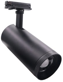 Σποτ Ράγας Aimy AIMY1030B2N 10W 3000K 1-PH 15-55° 1200Lm 230V Ra80 Black Aca Αλουμίνιο,PC