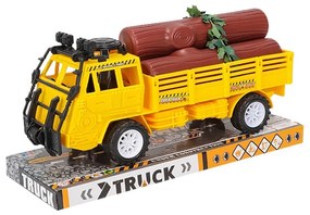 Φορτηγό Τριβής Με Κορμούς 28x14x11εκ. Toy Markt 70-2204