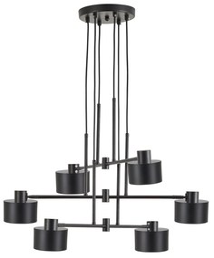 SE21-BL-100-MS1 ADEPT PENDANT Black Metal Pendant Black Metal Shade+ HOMELIGHTING 77-8879