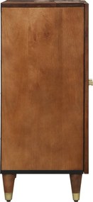 vidaXL Πλαϊνό γραφείο Καφέ 60 x 33 x 75 cm Στερεό ξύλο μάνγκο