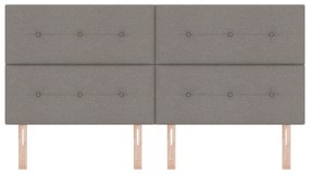 vidaXL LED Κεφαλάρι Ταμπά 100 εκ Υφάσματος