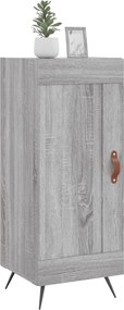 vidaXL Ντουλάπι Γκρι Sonoma 34,5x34x90 εκ. από Επεξεργασμένο Ξύλο