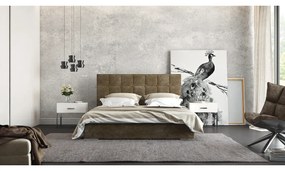 Επενδεδυμένο Κρεβάτι Ελίζα King Size 180x200 - Chic Strom - Ελληνικής Κατασκευής