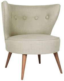 Πολυθρόνα Riverhead 558ZEN1113 80x74x76cm Grey Polyester,Wood