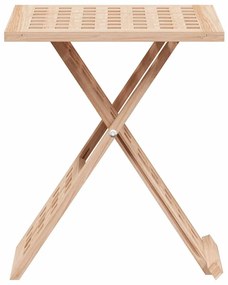 vidaXL Τραπεζάκι σαλονιού Καφέ 33 x 33 x 40.5 εκ Μασίφ ξύλο καρυδιάς