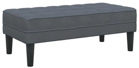 vidaXL Σετ Καναπέ 2 pcs Σκούρο γκρι 173 x 131 x 67 εκ Βελούδο