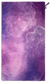 Πετσέτα Θαλάσσης Microfiber Με Ψηφιακή Εκτύπωση 285 Purple Viopros Θαλάσσης 90x160cm Microfiber