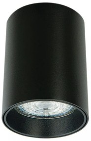 Φωτιστικό Οροφής - Σποτ S154 GU10 Max 40W 8x8,5cm Black