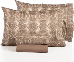 Σεντόνια King Size (Σετ) Nef-Nef Homeware Elements Viper Beige