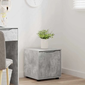 vidaXL Ντουλάπι Μπάνιου Σκυρόδεμα Γκρι 40,5 x 40 x 44 εκ