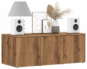 ντουλάπι τηλεόρασης vidaXL Artisan Oak 80x34x30 cm Κατασκευασμένο ξύλο